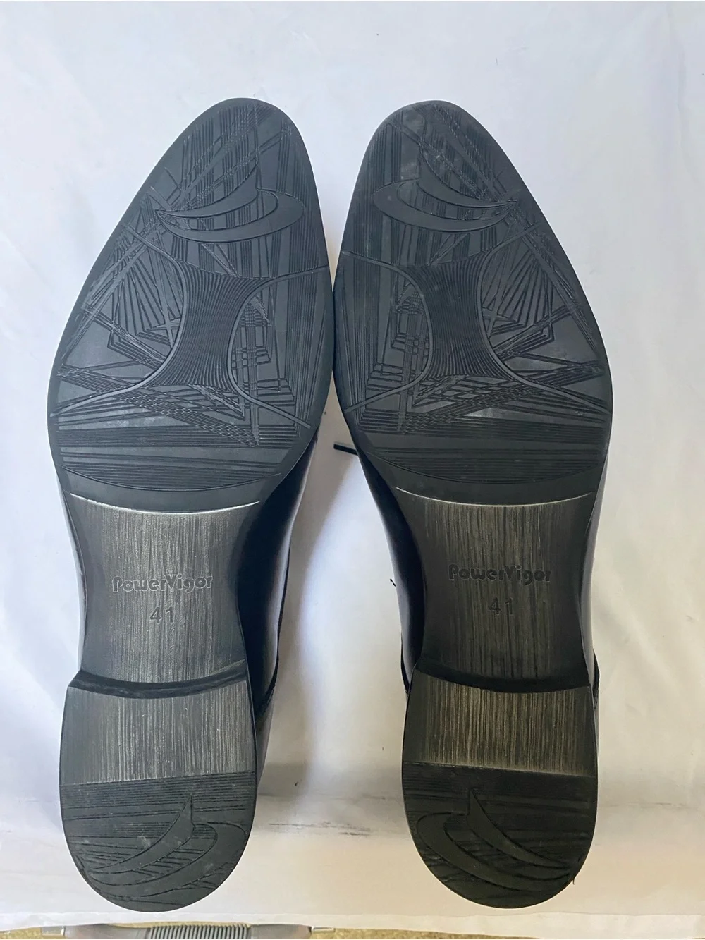Men’s Black Leather Lace-Up Dress Shoes